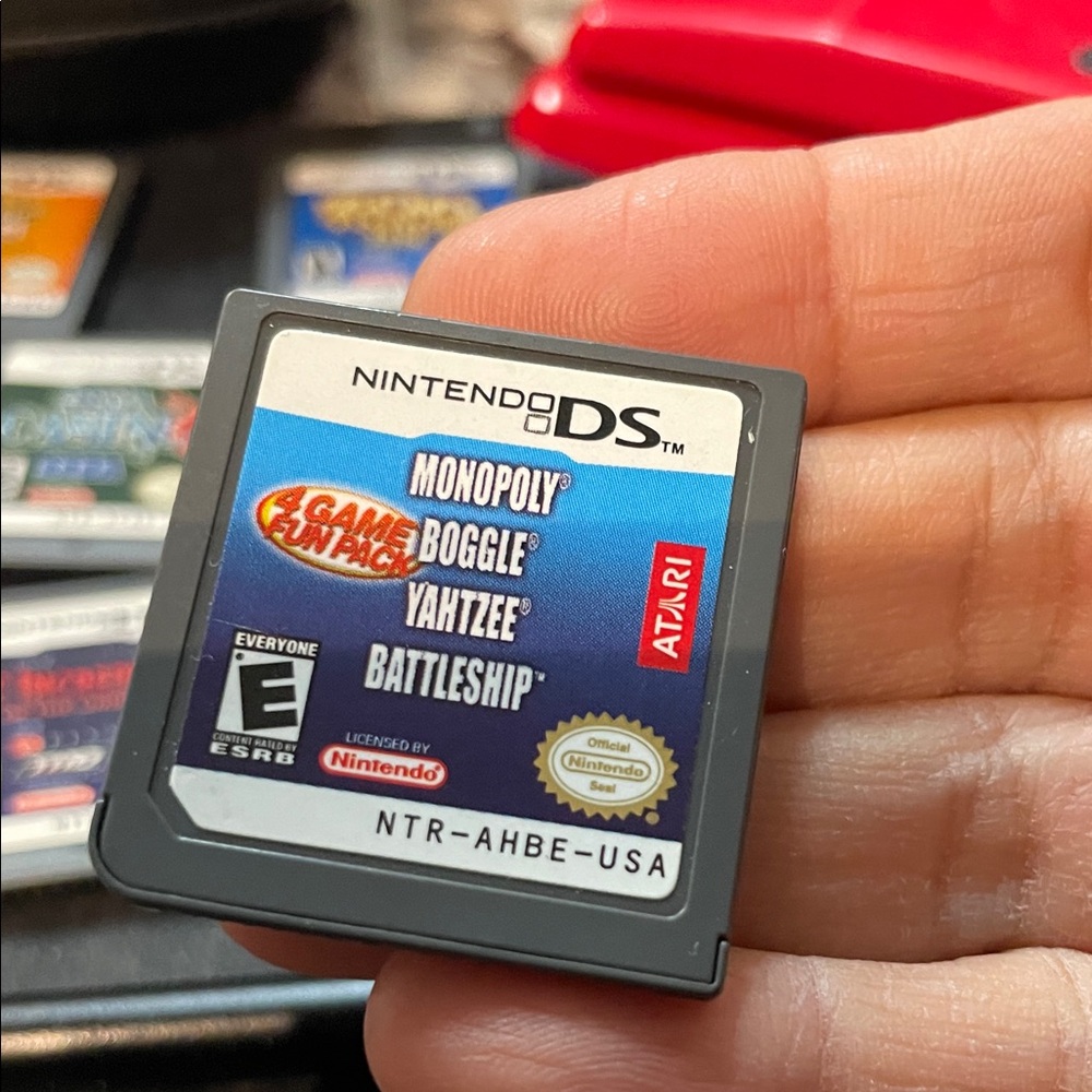 Nintendo DS SPECIAL edition Red handheld gaming - Mario Cart DS EWC - no charger - Picture 15 of 16
